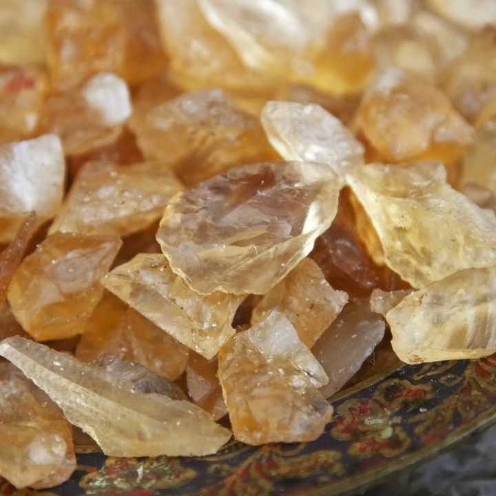 Money Draw Natural Baked Citrine