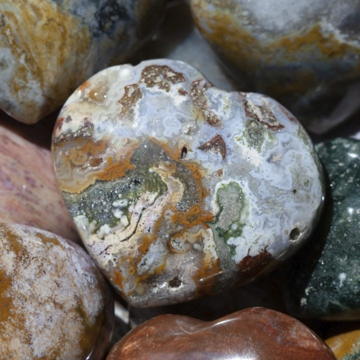 Ocean Jasper Happy Hearts