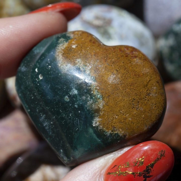 Ocean Jasper Happy Hearts