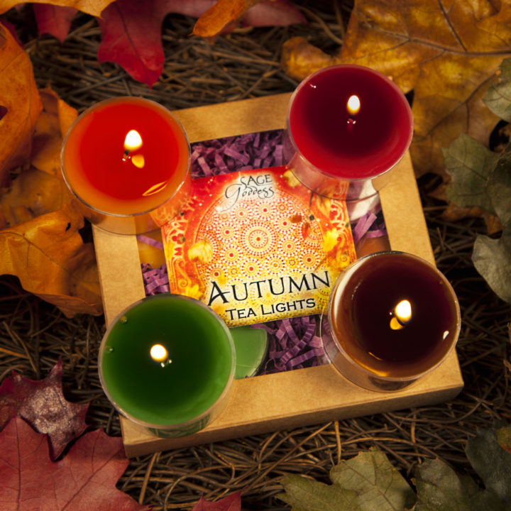 Autumn Tea Lights