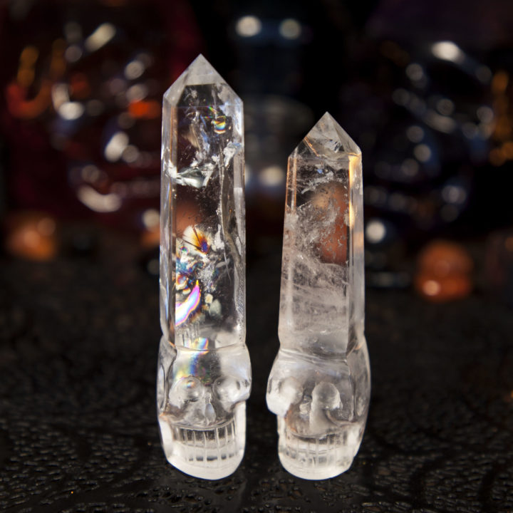 Clear Quartz Skullbelisks