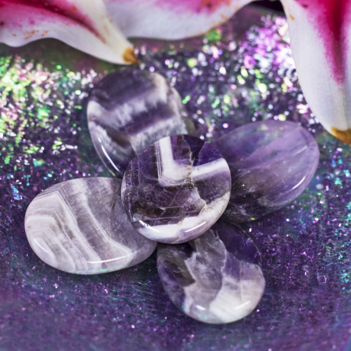 Dream Amethyst Worry Stones