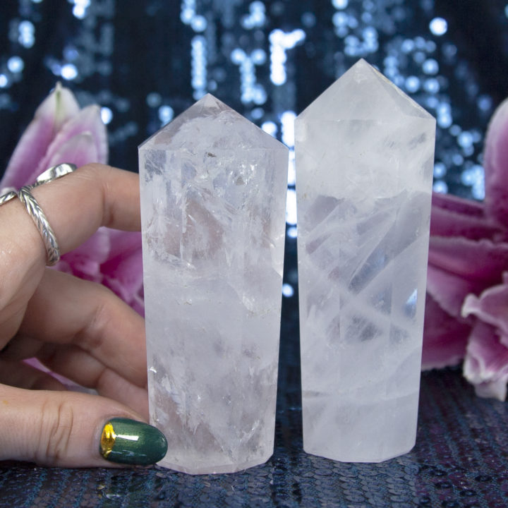 Infinite Amplification Clear Quartz Generators