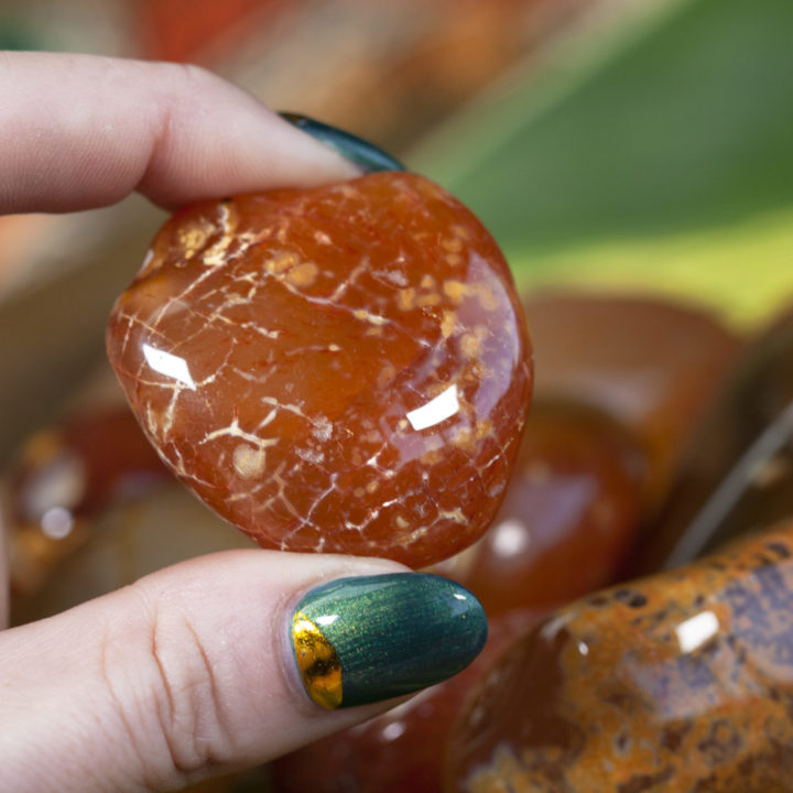 Large Tumbled Carnelian