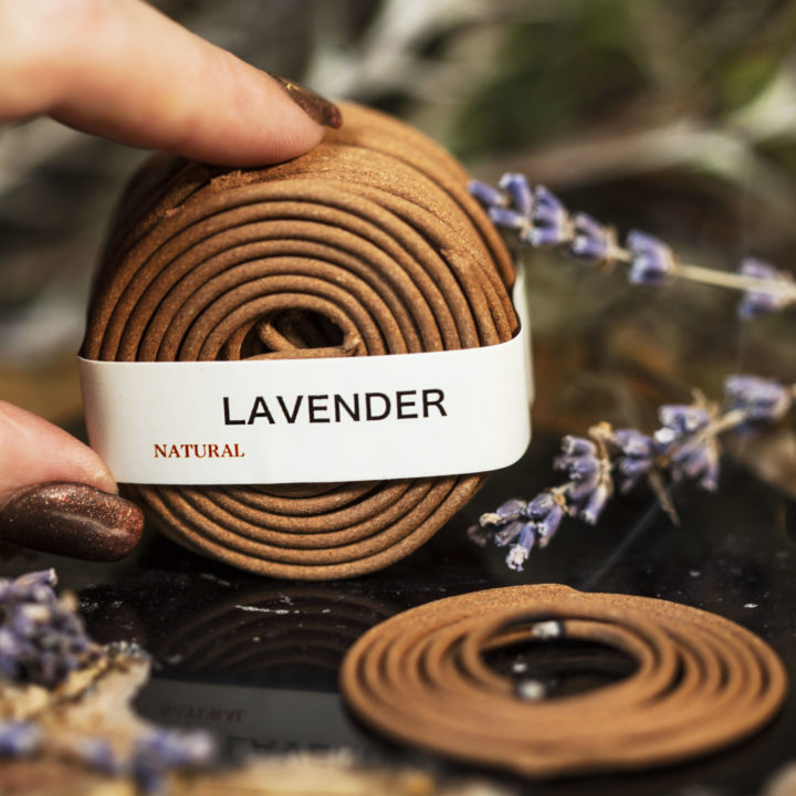 Lavender Coil Incense