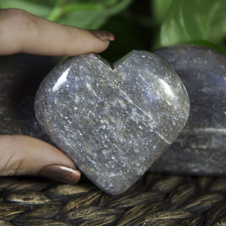 Portal of Love Silver Aventurine Hearts