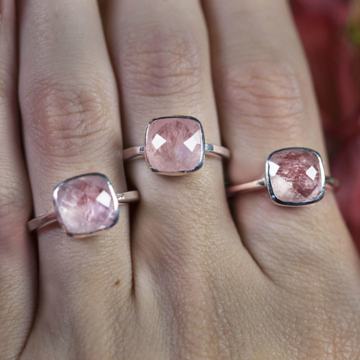 Queen of Love Morganite Rings