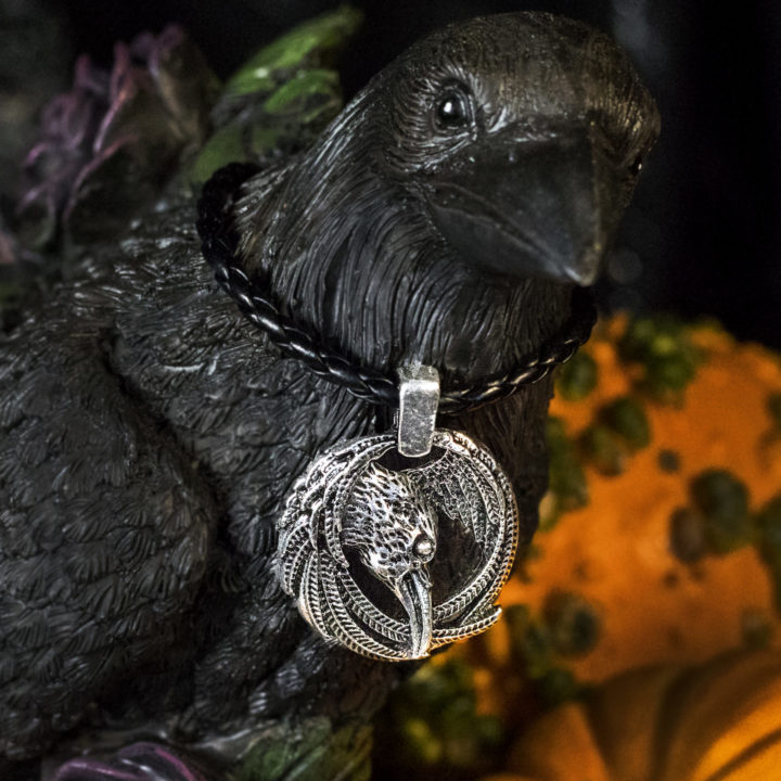 Raven Secret Keeper Pendants