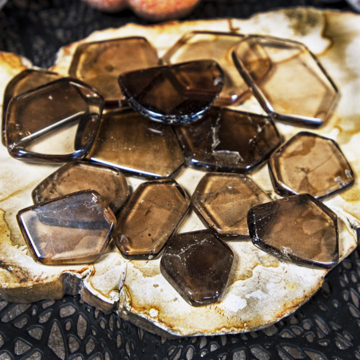 Smoky Quartz Slices