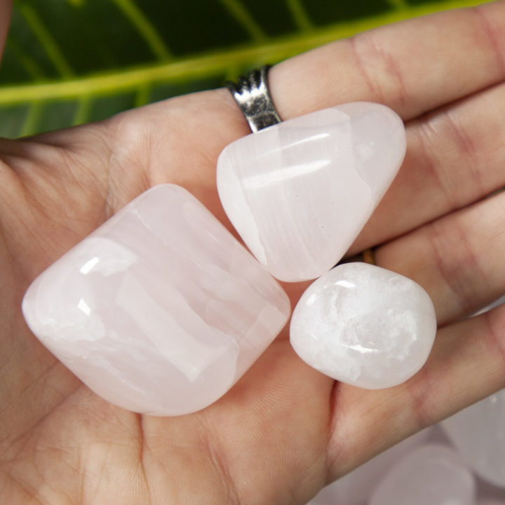 Trauma Release Tumbled Pink Calcite