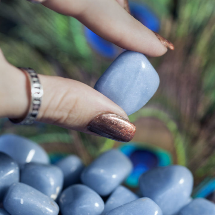 Tumbled Angelite