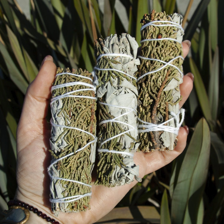 Small Juniper and White Sage Smudge Bundles