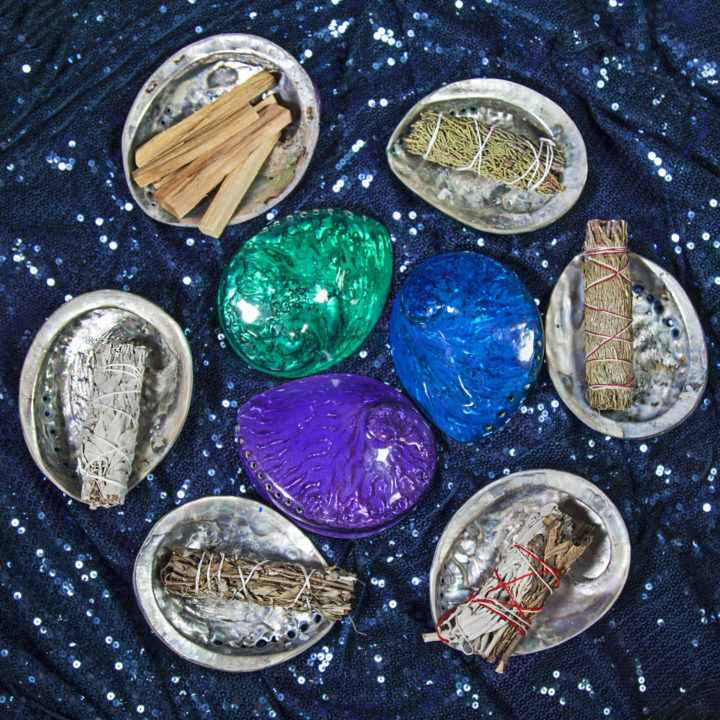 Chakra Magic Smudging Shells