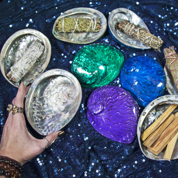 Chakra Magic Smudging Shells