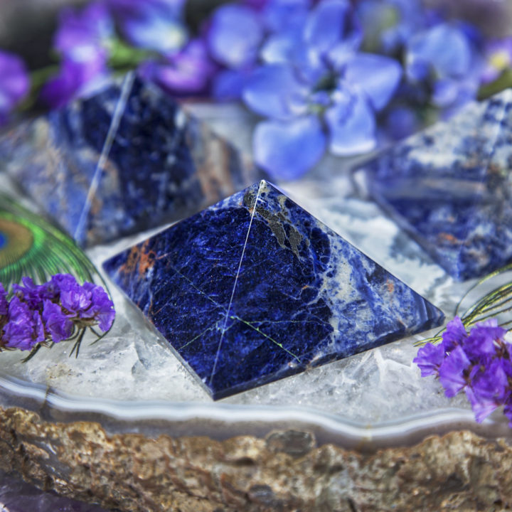 Sodalite Pyramids