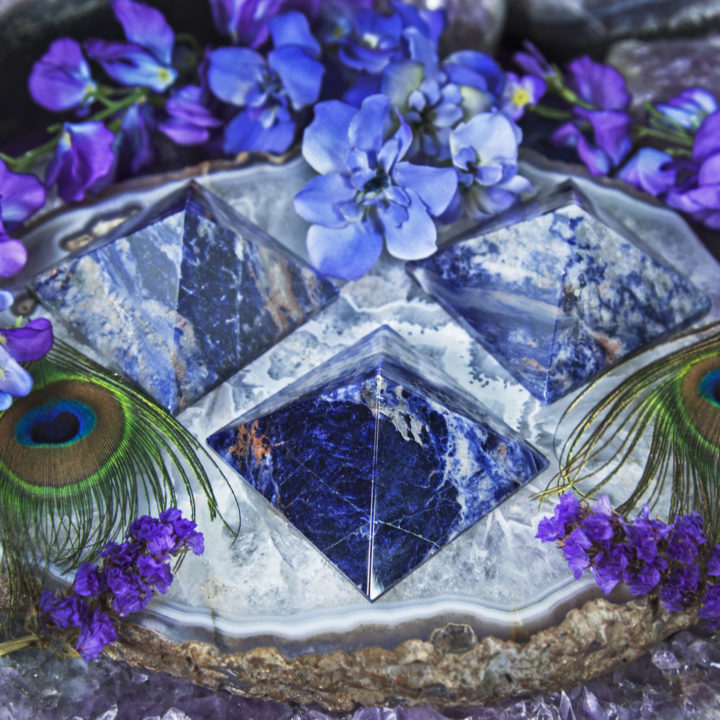 Sodalite Pyramids