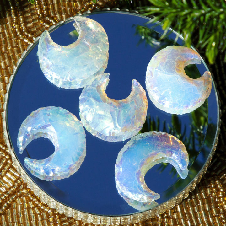 Aura Opalite Moons