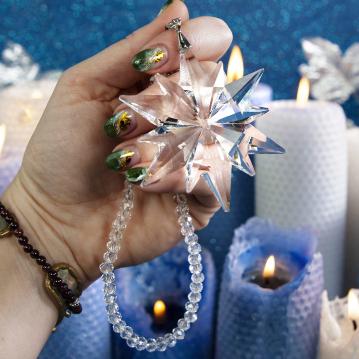 Crystal Snowflake Ornaments