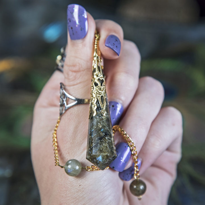 Labradorite Visioning Pendulum