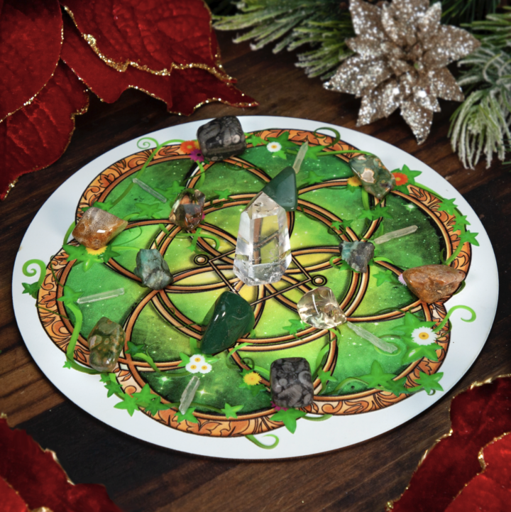 Seed of Prosperity Crystal Grid Set