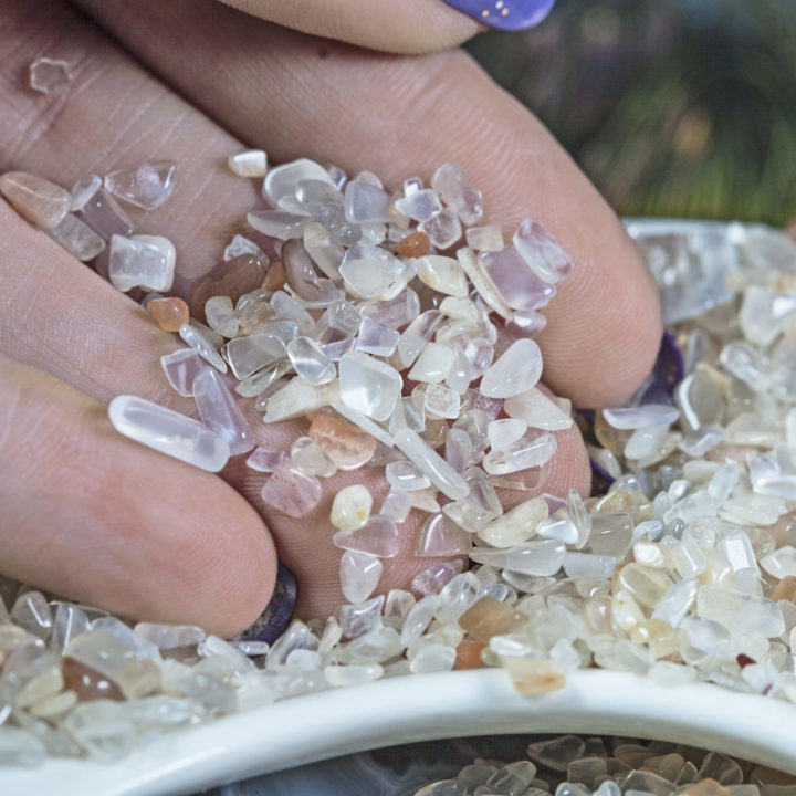 Tumbled Moonstone Chip Stones