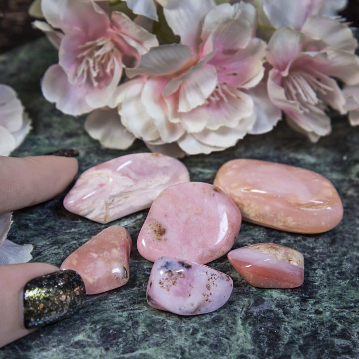 Tumbled Pink Opal