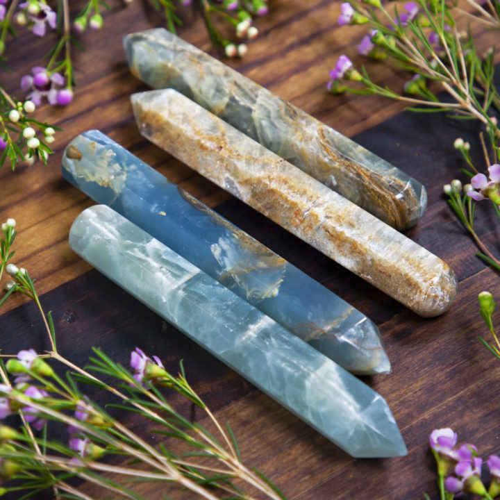 Blue Calcite Harmony Wand