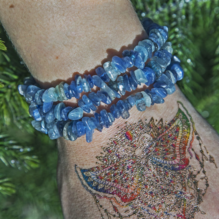 Blue Kyanite Alignment Bracelet