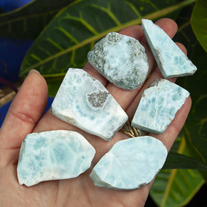 Divine Wisdom Larimar Bra Stone