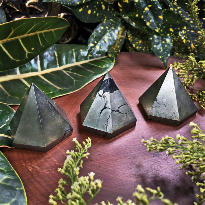 Healers Gold Hexagonal Pyramid