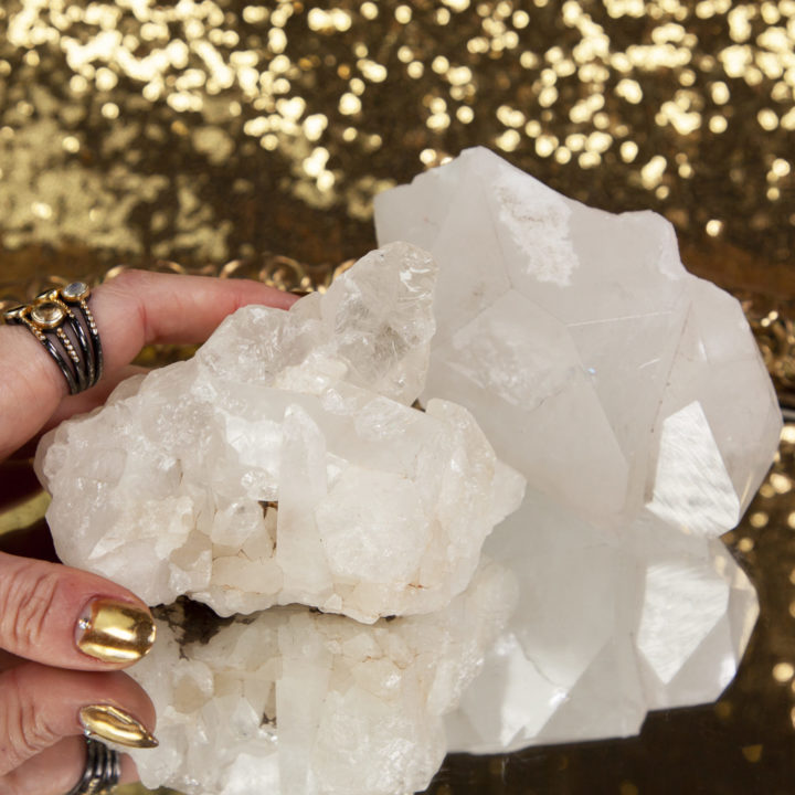 Lemurian Quartz Cluster