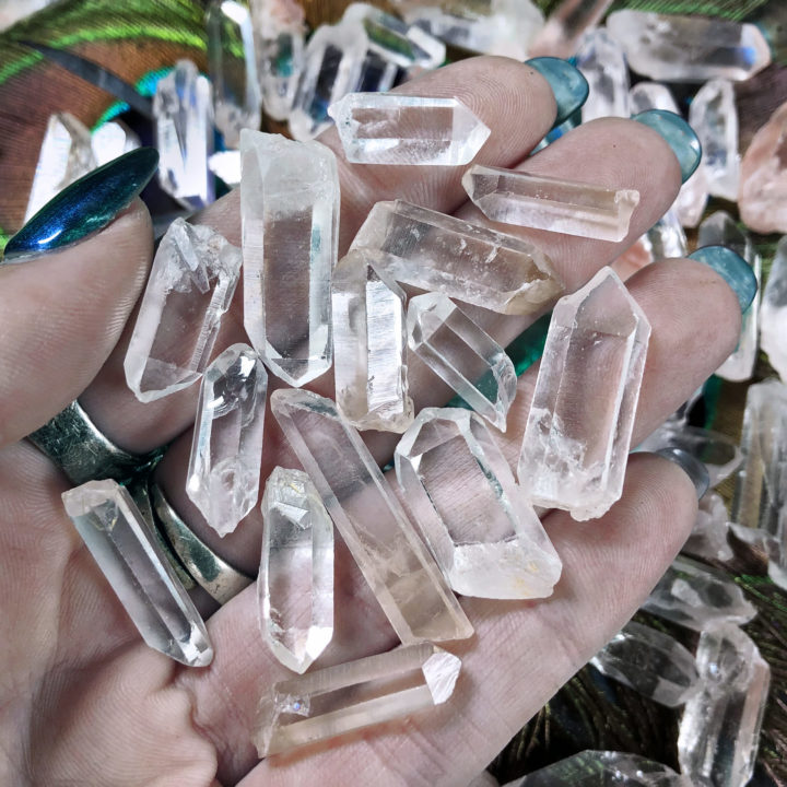 Natural Mini Lemurian Quartz