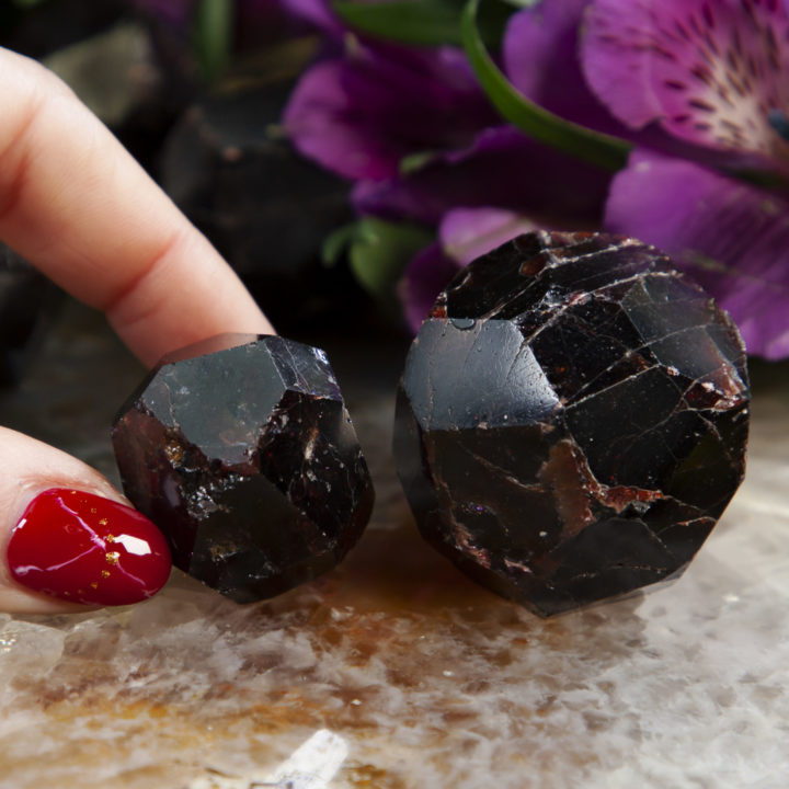 Faceted Almandine Garnet