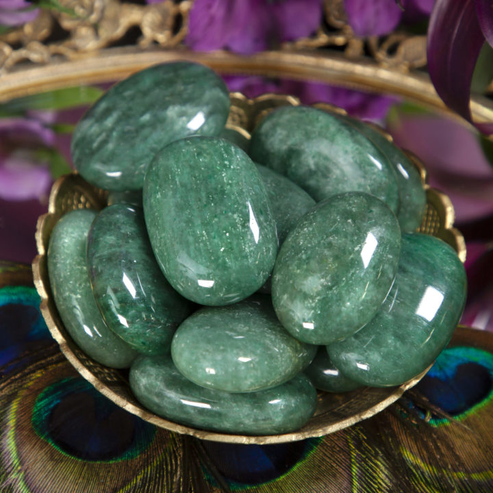 Fuchsite Twin Flame Palm Stone