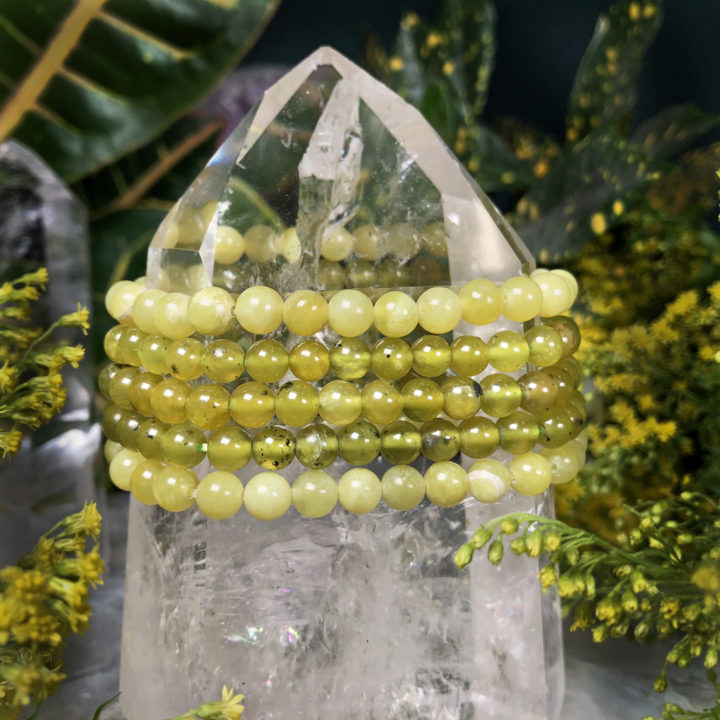 Lemon Serpentine Emotional Balance Bracelet