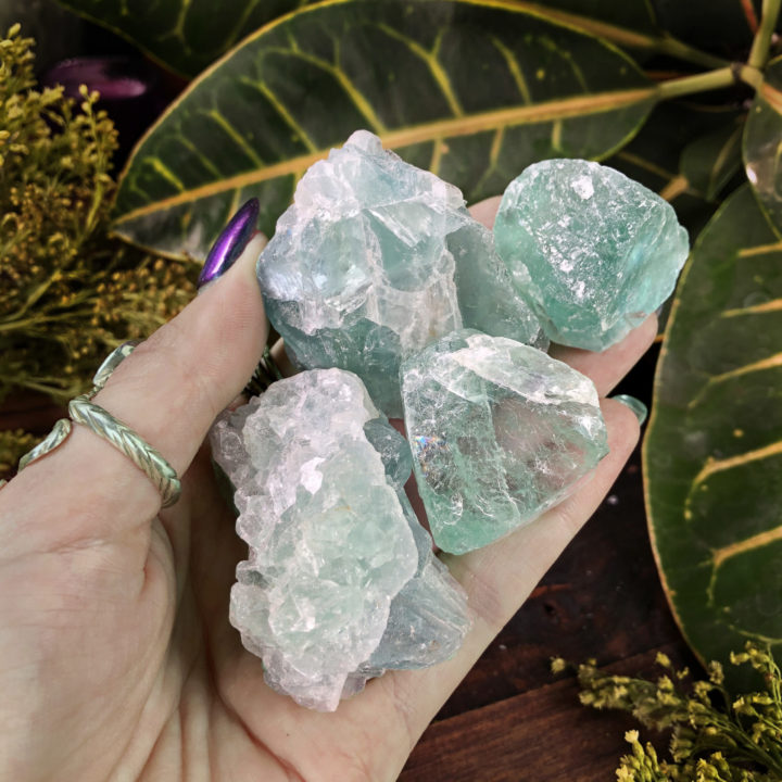 Natural Green Fluorite