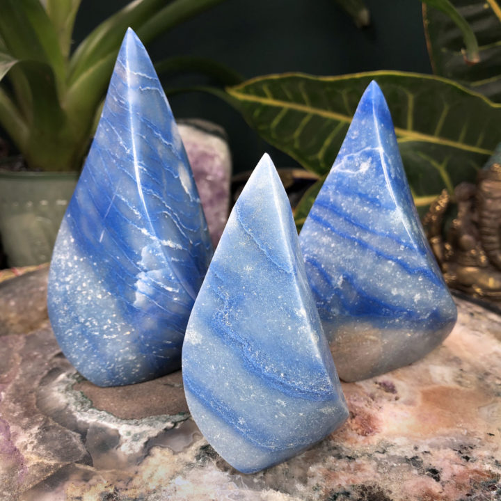 Psychic Power Dumortierite Flame