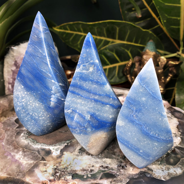 Psychic Power Dumortierite Flame