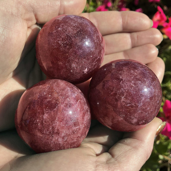 Strawberry Quartz Self-Care Sphere