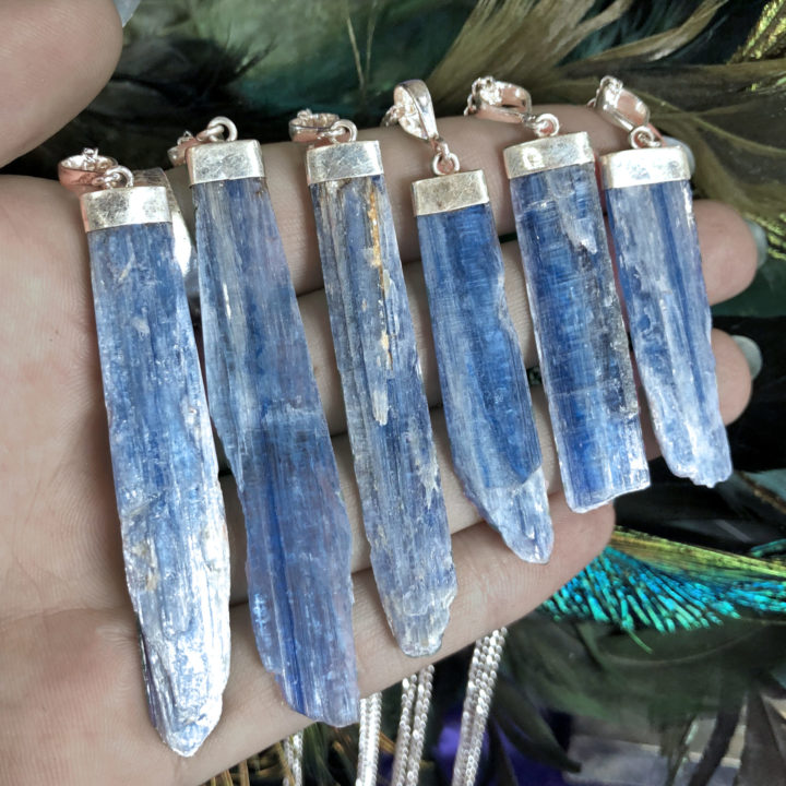 Blue Kyanite Balance and Alignment Pendant