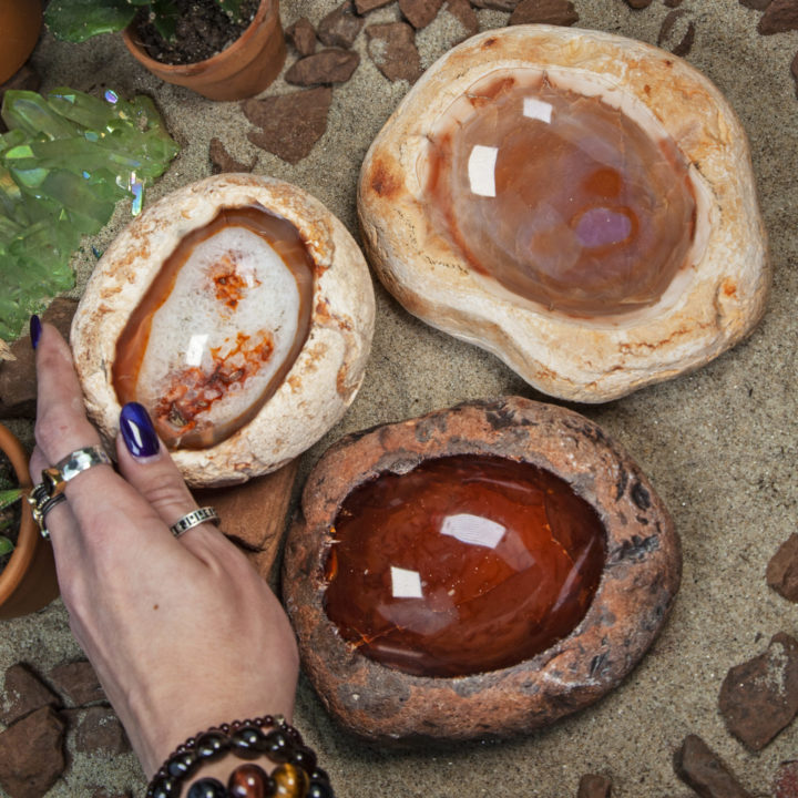 Carnelian Smudge Bowl