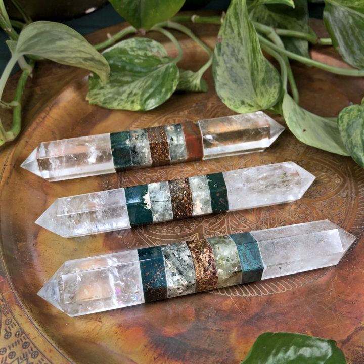 Double Terminated Healing Goddess Wand