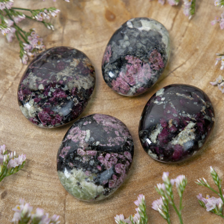 Eudialyte Palm Stone