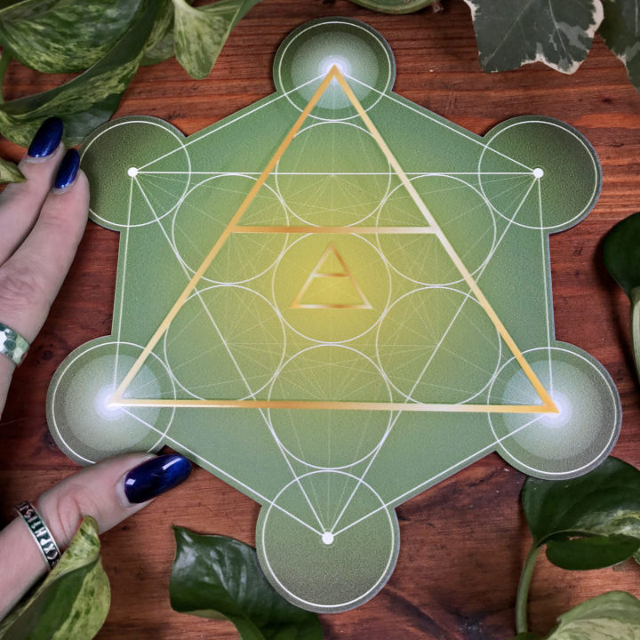 Earth Element Crystal Grid