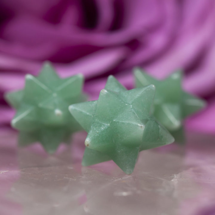 Green Aventurine 12-Pointed Abundance Star