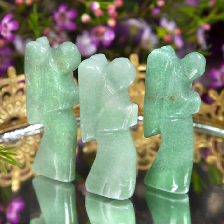 Green Aventurine Praying Angel