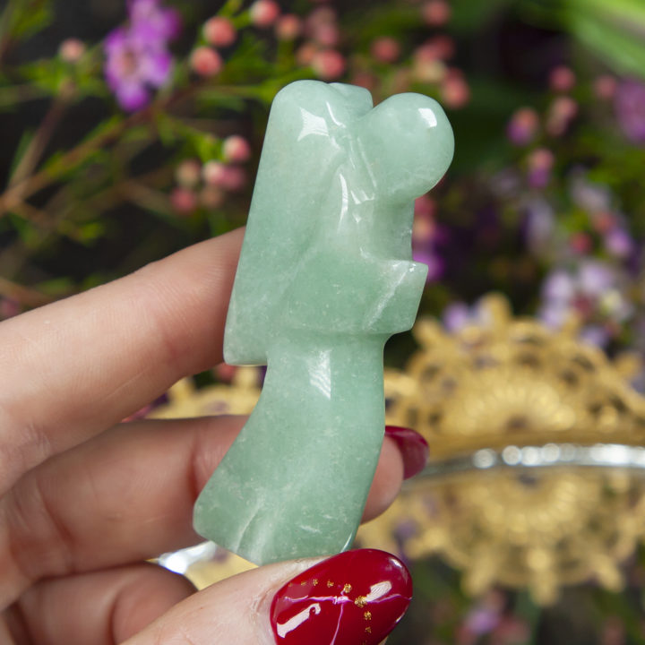 Green Aventurine Praying Angel