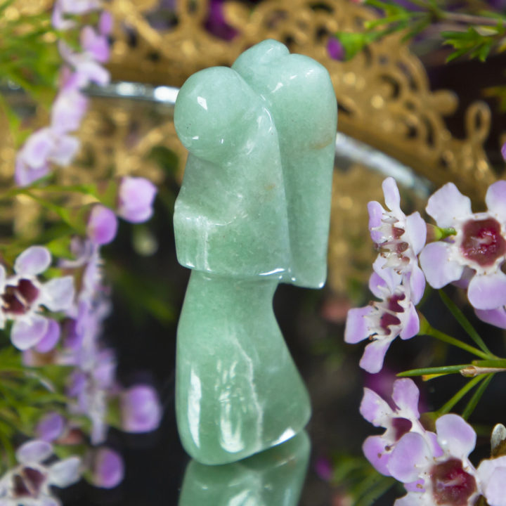 Green Aventurine Praying Angel