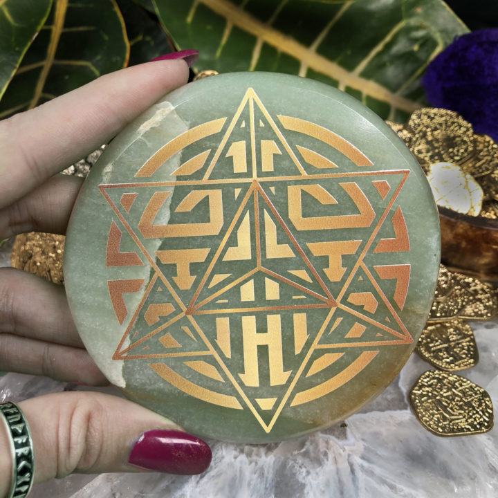 Manifest Prosperity Crystal Grid Set