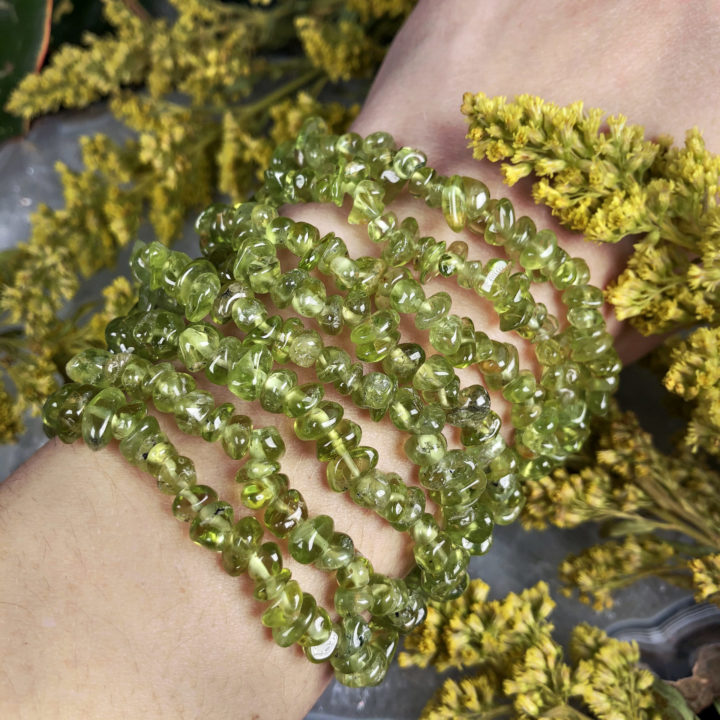 Peridot Prosperity and Leadership Bracelet